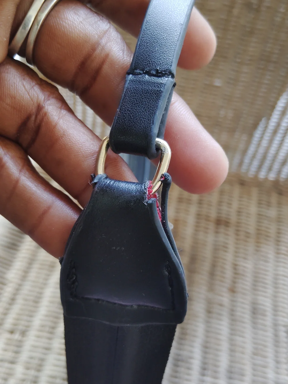 MCM Black Monogram Crossbody Bag